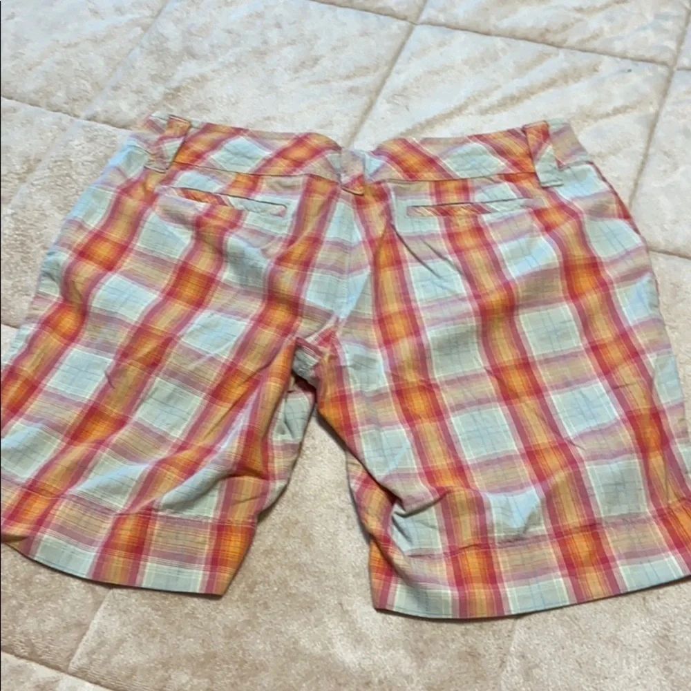 SO Wear it declare it orange tan shorts